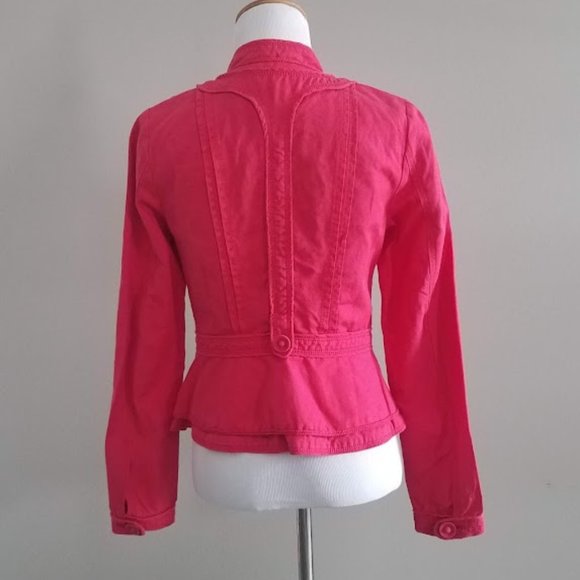 Anthropologie Elevenses Red Jacket - Picture 2 of 11